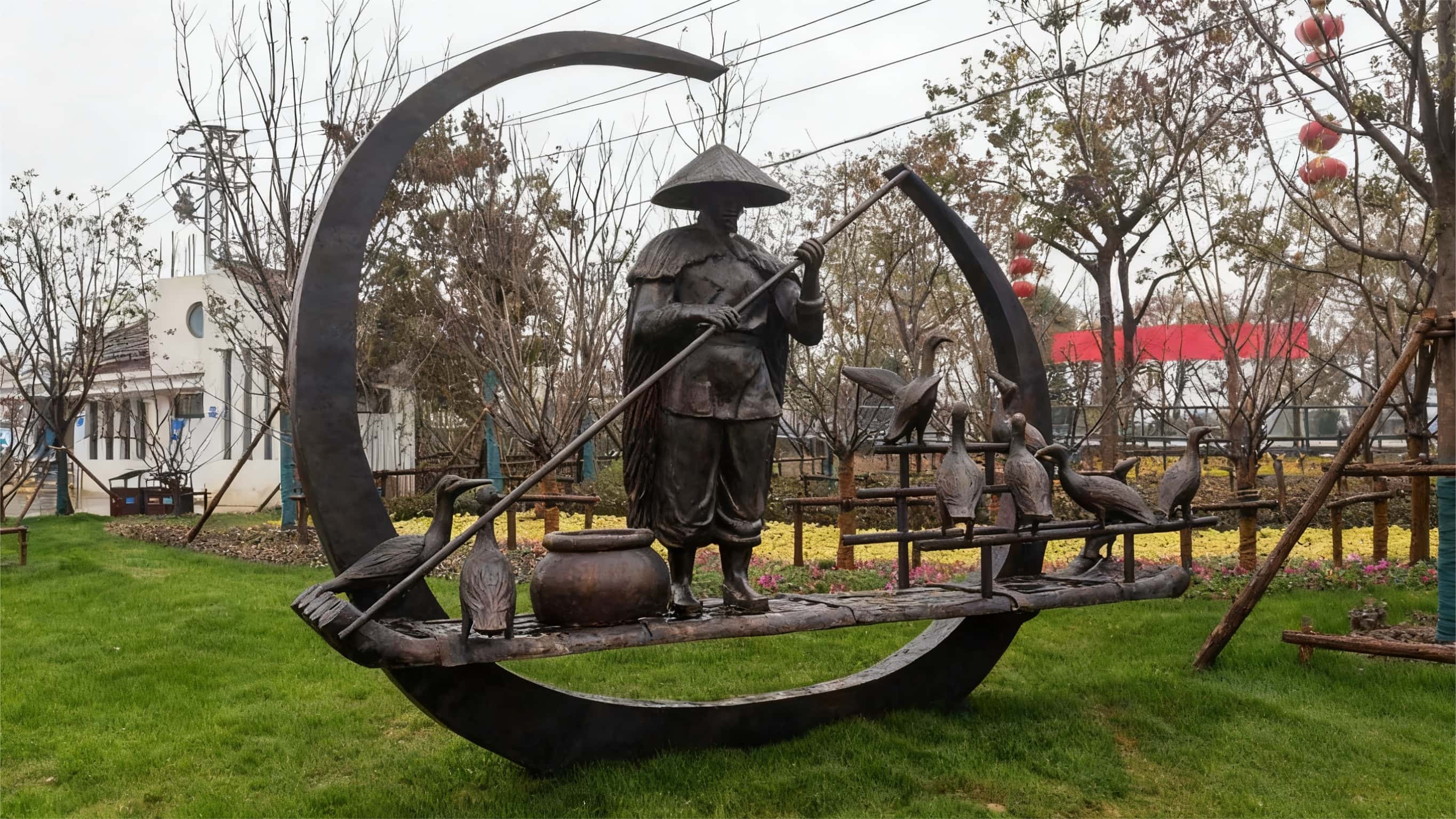 铜雕塑（景观节点・渔乡风情）